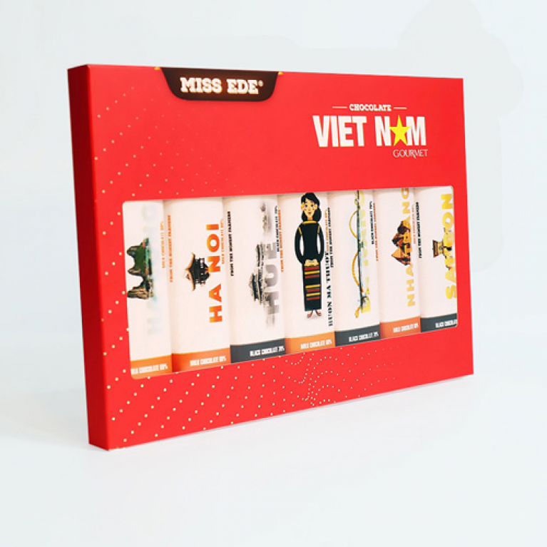 The Vietnam Collection Chocolate Gift Set, Unique Vietnamese Gifts, Meaningful Gifts for Special Occasions, Prestigious Corporate Gifts - Image 3