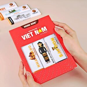 The Vietnam Collection Chocolate Gift Set, Unique Vietnamese Gifts, Meaningful Gifts for Special Occasions, Prestigious Corporate Gifts
