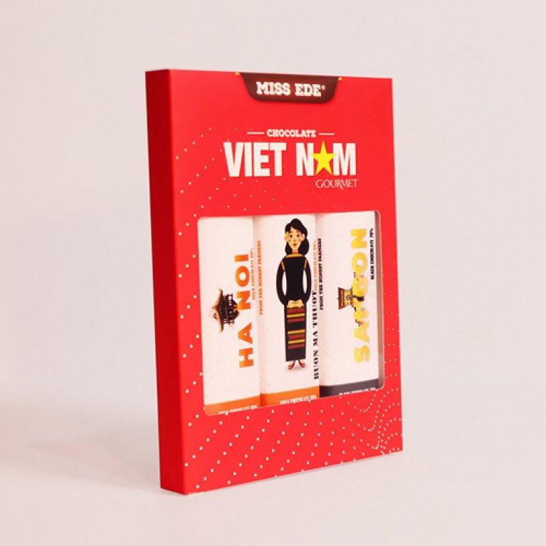 The Vietnam Collection Chocolate Gift Set, Unique Vietnamese Gifts, Meaningful Gifts for Special Occasions, Prestigious Corporate Gifts - Image 5