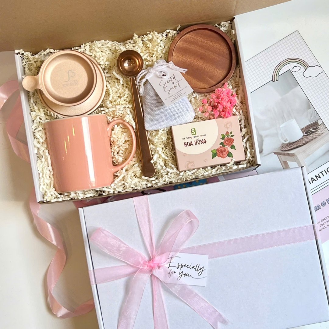 But First! Coffee Gift Box, Coffee Lover Gift Set, Coffee Accessories, Unique Coffee Gift, Ceramic Mug, Coffee-Scented Sachet, Coffee & Cinnamon Soap, Corporate Gift - Image 5