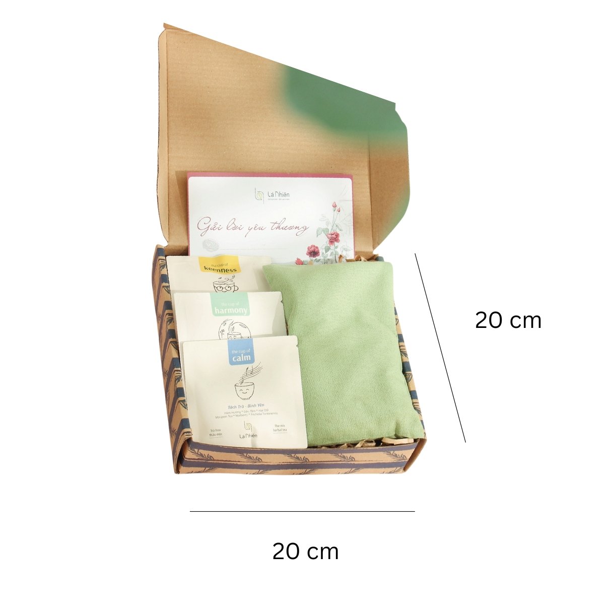 Breath Of Fresh Air Gift Set, Custom Herbal Heat Pack, Authentic Vietnamese Herbal Tea, Unique Gifts, Personalized Gifts For Her, Corporate Gift - Image 6