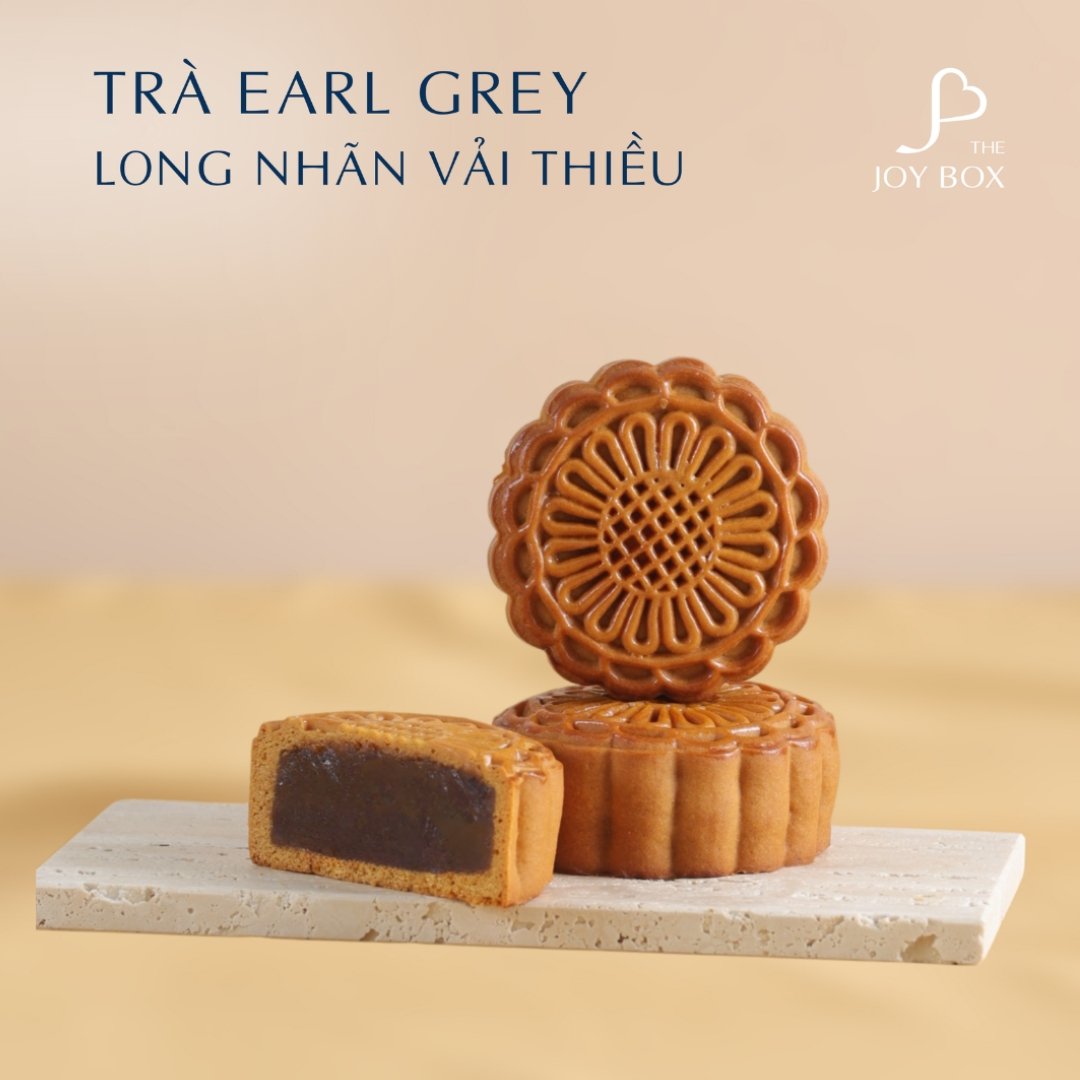 "Three Melodies" Mid-Autumn Gift Box, Bundled Moonlit Night Harmony, Moon Cake & Tea Gift Set, Wooden Gift Box, Vietnamese Souvenir, Gift For Partner - Image 5