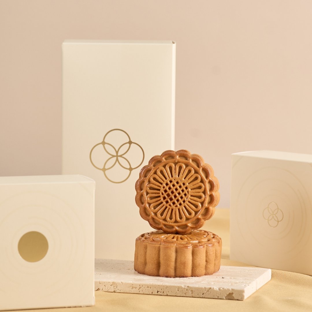 "Three Melodies" Mid-Autumn Gift Box, Bundled Moonlit Night Harmony, Moon Cake & Tea Gift Set, Wooden Gift Box, Vietnamese Souvenir, Gift For Partner - Image 6