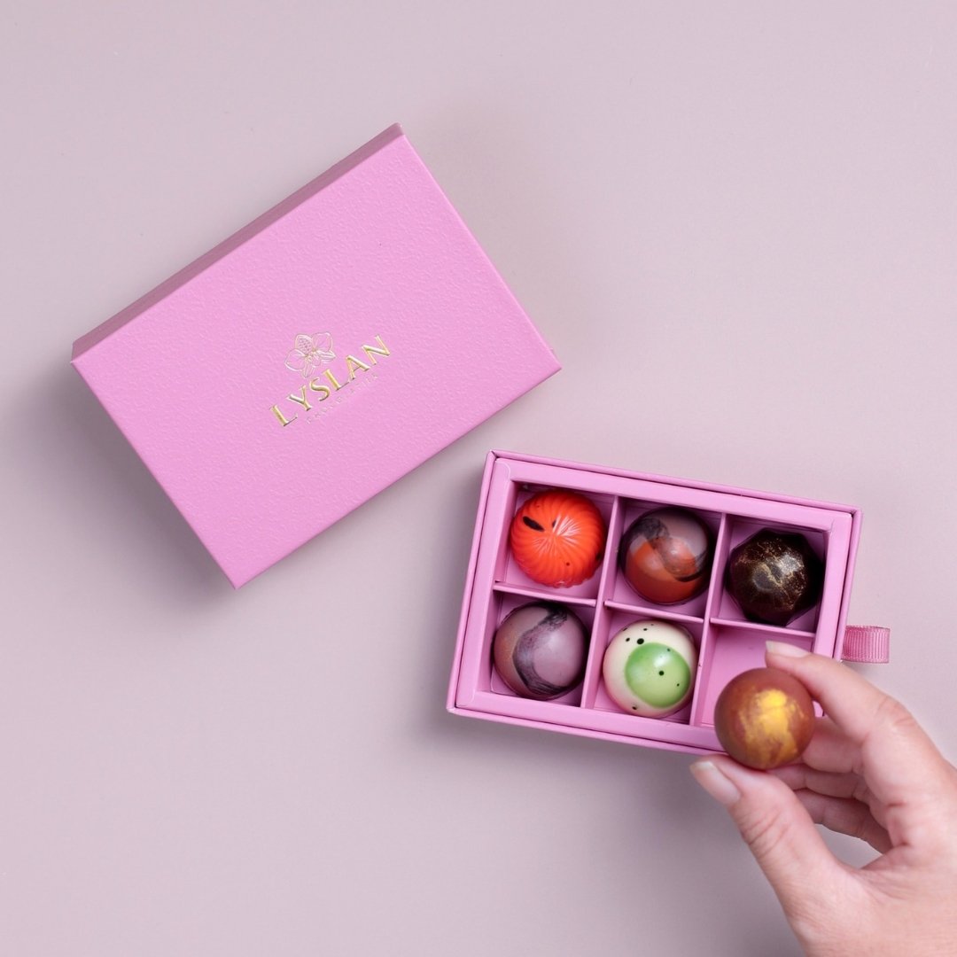 6-Piece Homeland Flavor Bonbon Chocolate Box, Unique Vietnamese Taste, Specialty Chocolate, Luxury Chocolate Set, Natural Ingredients, Gift For Foreigners - Image 2