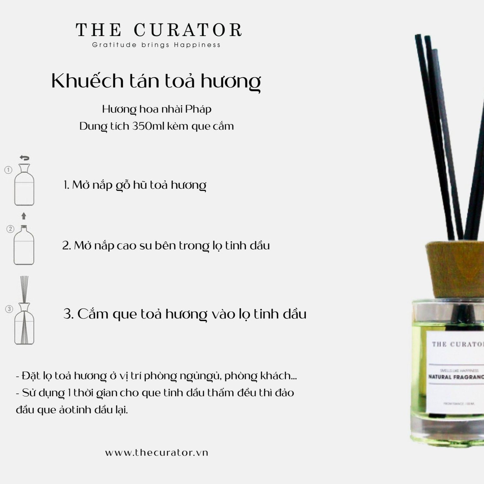 "Smells Like Happiness - Floral Bloom" Gift Set, Romantic Beauty Of Flowers, Gift Box With Scented Candle & Essential Oil, Gift For Her, Women's Day Gift - Image 6