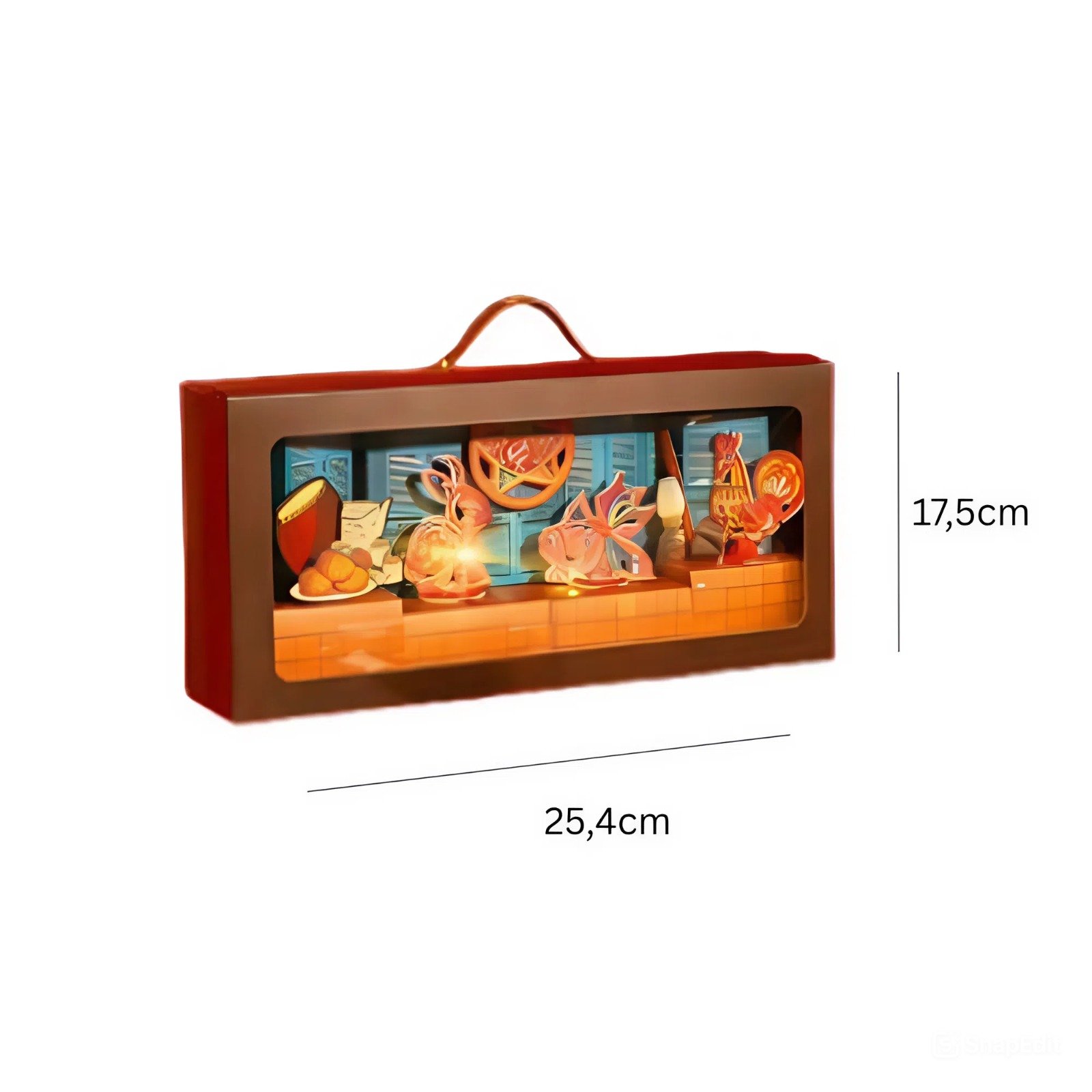 “Mid-Autumn Memories” Mooncake Gift Box, Nostalgic Childhood Glow, Mid-Autumn Gift Box With 4 Moon Cakes, Creative Design, Gift Set For Partners - Image 4