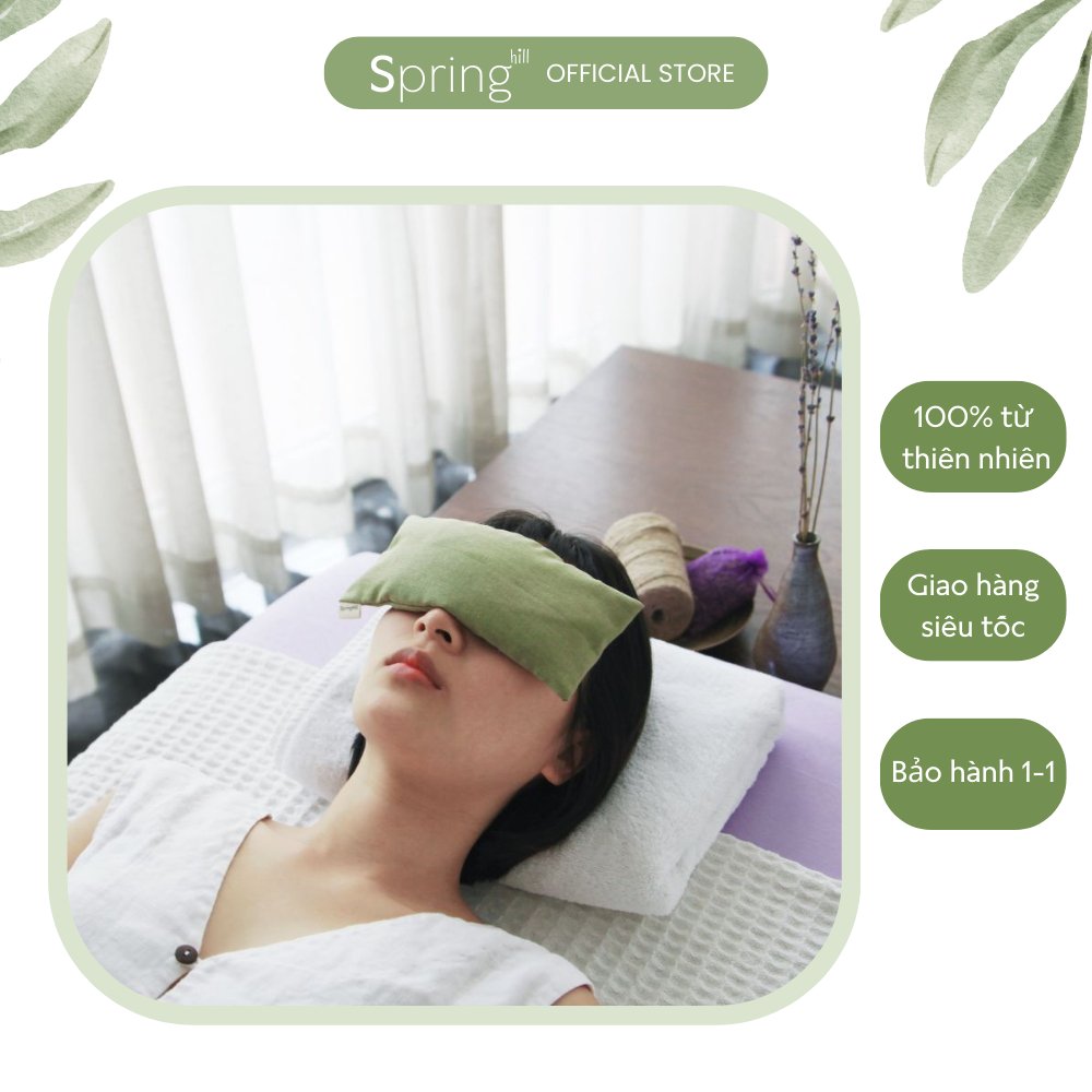 Lavender Eye Pillow, Herbal Eye Compress Pillow, Eye Relaxation Compress Bag, Hot And Cold Compress Pillow, Eye Mask Pillow - Image 4