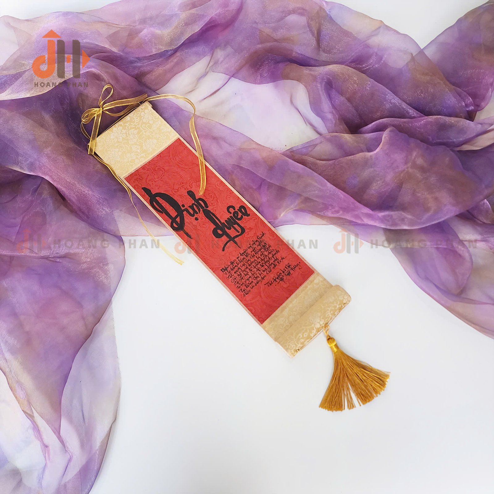 "Destined Love" Gift Set "Golden Harmony" Edition, Enduring Romance, Engagement Ceremony, Feng Shui Decoration, Fashion Accessory, Vietnamese Souvenir - Image 4