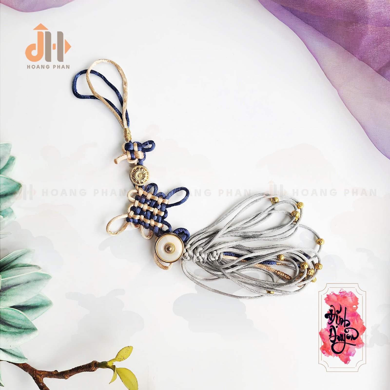 "Destined Love" Gift Set "Golden Harmony" Edition, Enduring Romance, Engagement Ceremony, Feng Shui Decoration, Fashion Accessory, Vietnamese Souvenir - Image 3